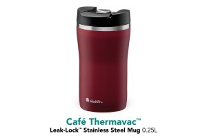 ALADDIN Café Thermavac Leak-Lock™ vakuový termohrnek 250ml Burgundy Red